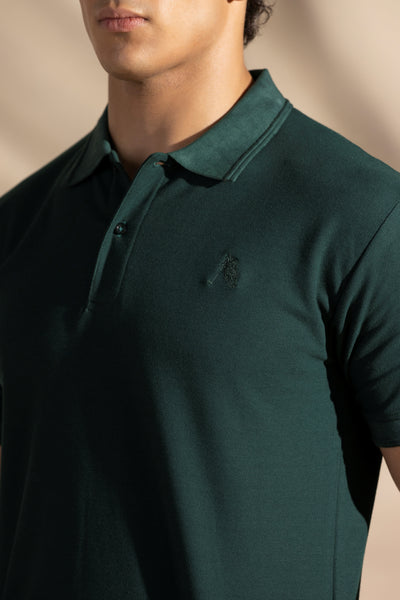 GREEN OLD MONEY POLO
