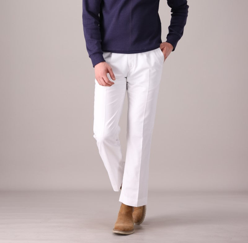 DOUBLE PLEATED FLARE GURKHA PANT – OMH Clothing