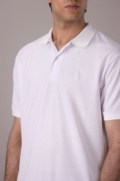 White Classic POLO - OMH Clothing