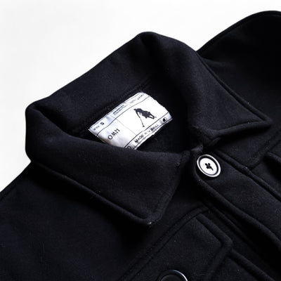 Black Fleece Trucker Jacket - OMH Clothing