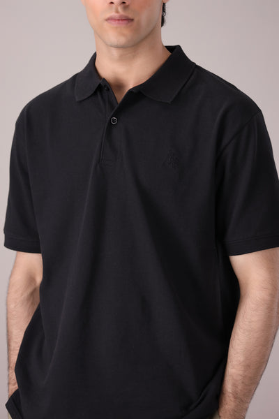 Black Classic POLO - OMH Clothing