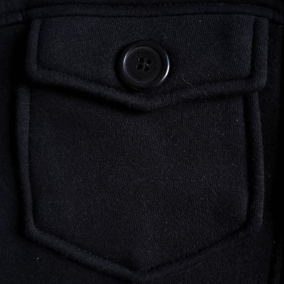 Black Fleece Trucker Jacket - OMH Clothing