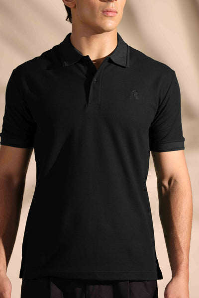 Black Classic POLO - OMH Clothing