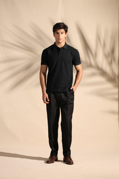 Black Classic POLO - OMH Clothing