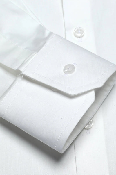 PREMIUM POINT COLLAR WHITE DRESS SHIRT