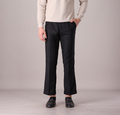 DOUBLE PLEATED FLARE GURKHA PANT - OMH Clothing