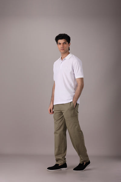 White Classic POLO - OMH Clothing