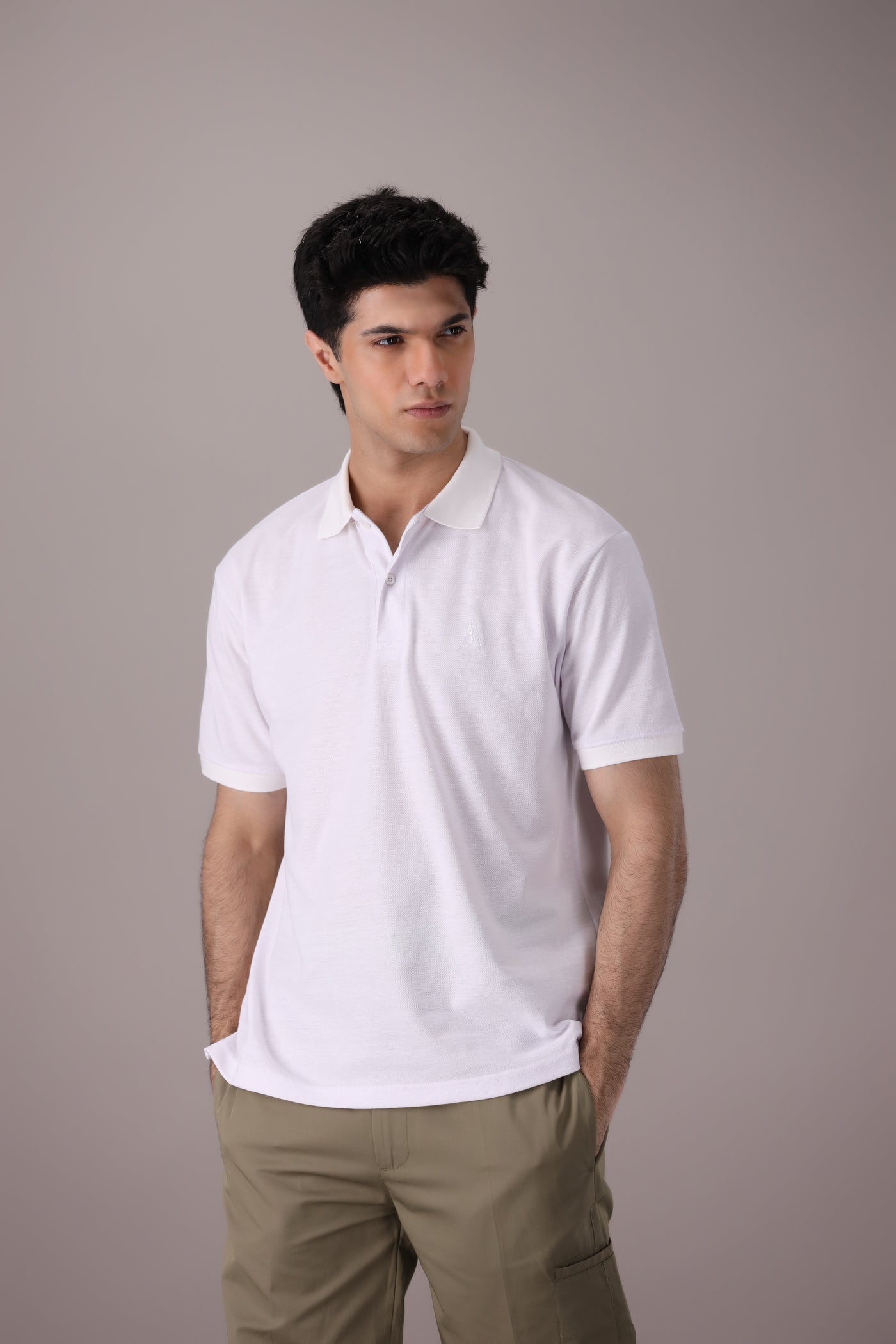 White Classic POLO - OMH Clothing