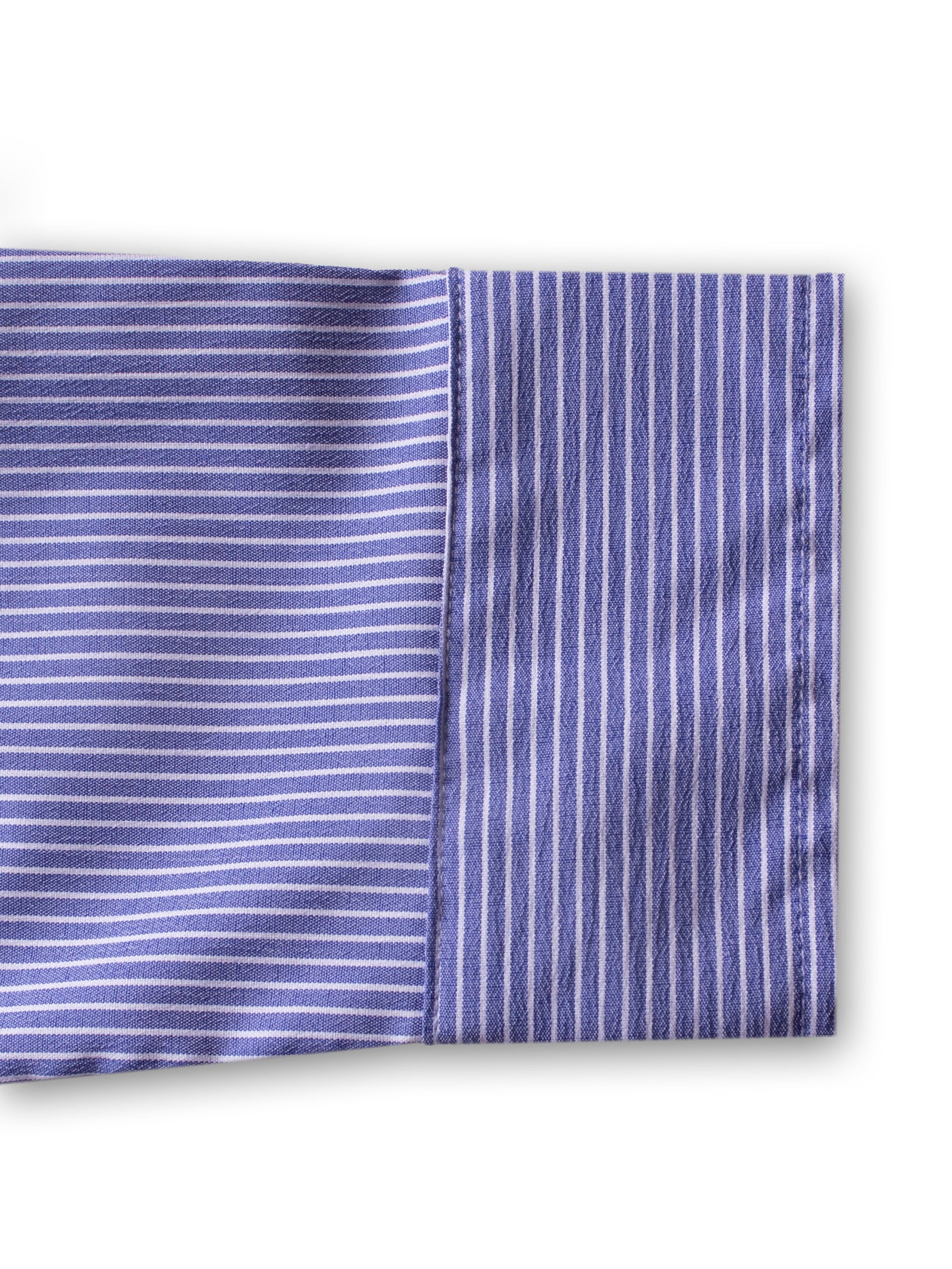 BLUE STRIPE SEMI-FORMAL SHIRT - OMH Clothing