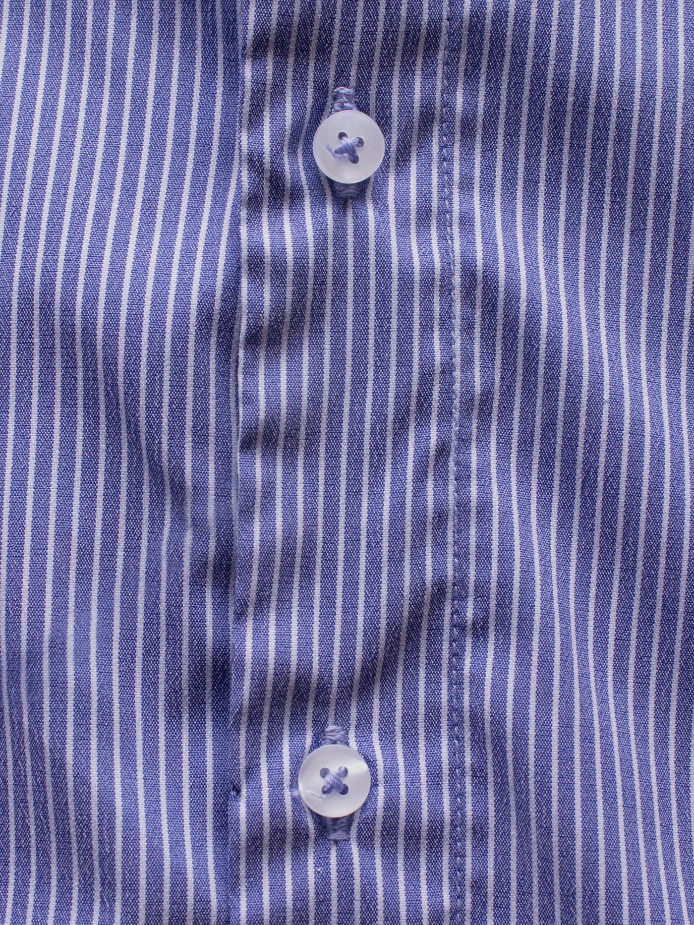 BLUE STRIPE SEMI-FORMAL SHIRT - OMH Clothing