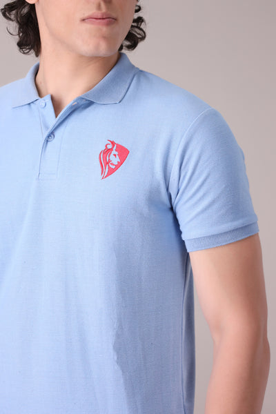 SKY BLUE POLO - OMH Clothing