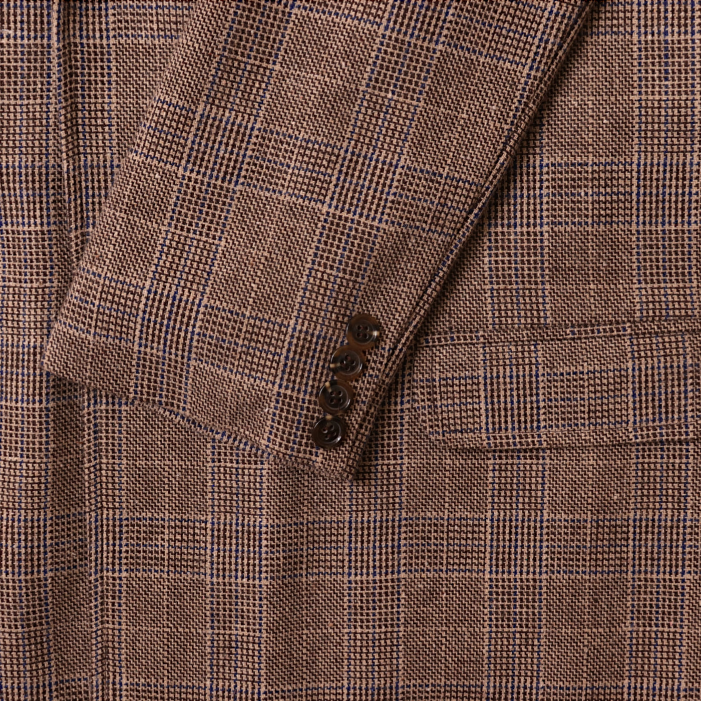 Check Brown Trench Coat - OMH Clothing